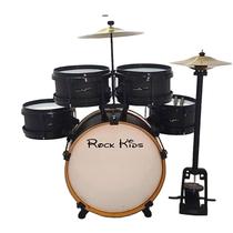 Bateria Infantil Rock Kids RMV Preta Bateria Infantil Rock Kids RMV Preta