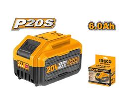 Bateria Ingco 6.0 Amper Industrial 20v Fbli2060 P20s Bivolt