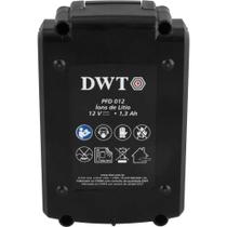 Bateria Íons Lítio 12V P/ Parafusadeira Pfd 012 Dwt Bateria Íons Lítio 12V P/ Parafusadeira Pfd 012 Dwt