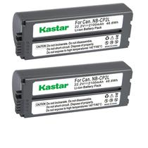 Bateria Kastar NB-CP2L, pacote com 2 unidades de 22,2 V 2100 mAh para Canon