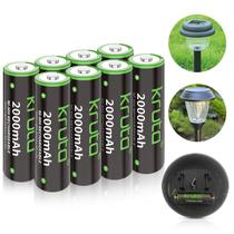 Bateria Kruta AA 1,2 V 2000 mAh NiMH, pacote recarregável 8