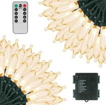 Bateria LED String Lights Green Convenience 32m 300 à prova d'água