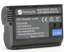 Bateria Linha PRO EN-EL15C para Nikon D7000, D800, D800e, D600, D7100 e 1 V1