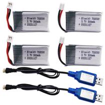 Bateria Lipo Blomiky 3.7V 300mAh 1S com Carregador e Plug Ph2.0 Bateria Lipo Blomiky 3.7V 300mAh 1S com Carregador e Plug Ph2.0