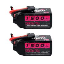 Bateria Lipo CNHL 1500mAh 14,8V 130C 4S com plugue XT60 (2 pacotes) Bateria Lipo CNHL 1500mAh 14,8V 130C 4S com plugue XT60 (2 pacotes)