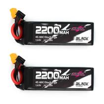 Bateria Lipo CNHL 2200mAh 14,8V 40C com XT60 para RC (2 pacotes) Bateria Lipo CNHL 2200mAh 14,8V 40C com XT60 para RC (2 pacotes)