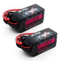 Bateria Lipo CNHL 6S 1100mAh 22,2V 100C com Conector XT60 (2 Unidades)