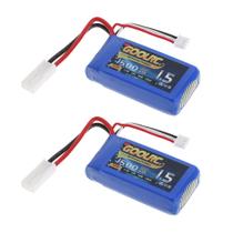Bateria LiPo GoolRC 7,4 V 1500 mAh 30 C Mini Tamiya Plug x2