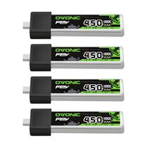 Bateria LiPo OVONIC 1S 450mAh 3,8V 100C com Conector BT2.0 Bateria LiPo OVONIC 1S 450mAh 3,8V 100C com Conector BT2.0