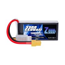 Bateria Lipo Zeee 2S 2200mAh 7,4V 50C - Conector XT60 Bateria Lipo Zeee 2S 2200mAh 7,4V 50C - Conector XT60