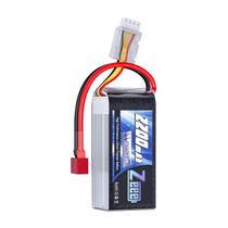 Bateria Lipo Zeee 3S 11,1 V 2200mAh 50C com conector T
