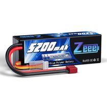 Bateria Lipo Zeee 5200mAh 11,1 V 80C com conector T para RC