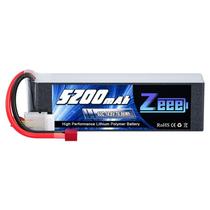 Bateria Lipo Zeee 5200mAh 14,8V 60V com Deans T Plug 4S Bateria Lipo Zeee 5200mAh 14,8V 60V com Deans T Plug 4S
