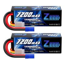 Bateria Lipo Zeee 7200mAh 14,8V 80C com conector EC5 (pacote com 2)