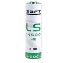 Bateria Lithium 3,6V Ls14500 Aa Saft - Li-Socl2 - Francesa