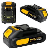 Bateria Lítio 21V 7500mAh Longa Duração Compatível Com Parafusadeira de Impacto Soprador Lixadeira Bateria Lítio 21V 7500mAh Longa Duração Compatível Com Parafusadeira de Impacto Soprador Lixadeira