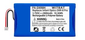 Bateria LP 554478 2800mAh 3,7V para Infant Optics DXR-8 Pro Bateria LP 554478 2800mAh 3,7V para Infant Optics DXR-8 Pro