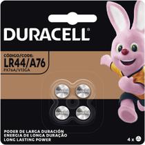 Bateria LR44 1.5V Duracell com 4 Unidades Bateria LR44 1.5V Duracell com 4 Unidades