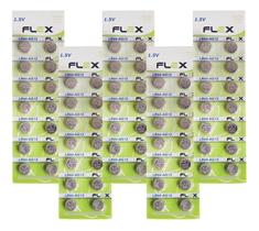 Bateria Lr44 Ag13 Botão Moeda Flex 5 Cartelas Com 70 Uni
