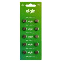 Bateria Lr621 Ag1 Elgin Cartela Com 10 Unidades Bateria Lr621 Ag1 Elgin Cartela Com 10 Unidades