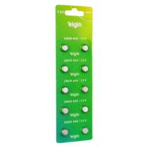 Bateria Lr626 Ag4 Elgin Cartela Com 10 Unidades