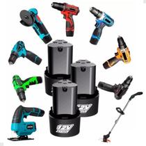 Bateria Luatek 12V 1,3Ah Kit 3 Recarregável Leve e Compacta Bateria Luatek 12V 1,3Ah Kit 3 Recarregável Leve e Compacta