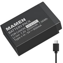 Bateria Mamen LP-E17 USB-C para Câmeras Canon EOS