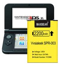 Bateria MAXBEAR SPR-003 2200mAh 3,85V para Nintendo 3DS XL Bateria MAXBEAR SPR-003 2200mAh 3,85V para Nintendo 3DS XL
