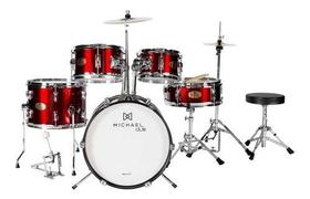Bateria Michael Club Juvenil Reduzida Completa - MDMC5