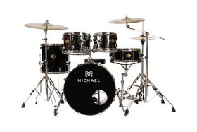 Bateria Michael Legacy DML420 SBK Bumbo 20" Sparkle Black Preta Bateria Michael Legacy DML420 SBK Bumbo 20" Sparkle Black Preta