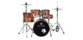 Bateria Michael Trinity DMT318 MSP Bumbo 18" Matte Sapele