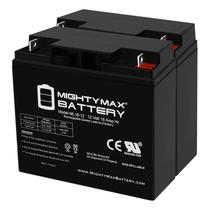 Bateria Mighty Max ML18-12 12V 18AH SLA Pacote com 2 Bateria Mighty Max ML18-12 12V 18AH SLA Pacote com 2