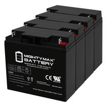 Bateria Mighty Max ML18-12 12V 18AH SLA Pacote com 4 Bateria Mighty Max ML18-12 12V 18AH SLA Pacote com 4