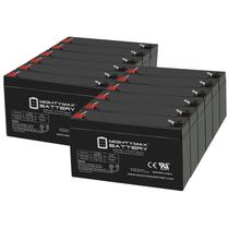 Bateria Mighty Max ML7-6 6V 7AH SLA Terminal F1 Pacote com 12 Bateria Mighty Max ML7-6 6V 7AH SLA Terminal F1 Pacote com 12