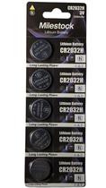 Bateria Milestock CR2032 3V de Lítio Pacote com 5 Unidades Bateria Milestock CR2032 3V de Lítio Pacote com 5 Unidades