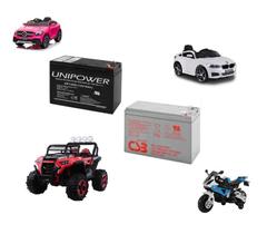 Bateria mini carro moto elétrica 12v Bateria mini carro moto elétrica 12v