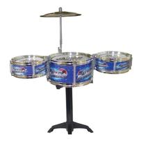 Bateria mini musical rf687 toy mix - azul Bateria mini musical rf687 toy mix - azul