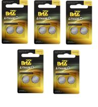 Bateria Moeda Cr 2032 Cr-2032 3V Lithium Cartela Cr2032 10Un Bateria Moeda Cr 2032 Cr-2032 3V Lithium Cartela Cr2032 10Un