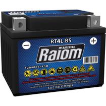 Bateria Moto 3 Amperes RT4L-BS HT Raiom