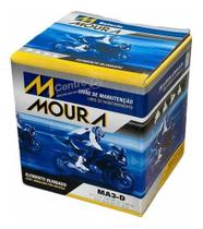 Bateria Moto 3ah Amperes MA3-D MOURA