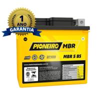 Bateria Moto Agm/vrla Pioneiro Mbr 5 Bs 12v 5ah