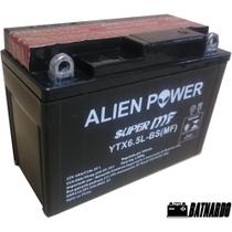 Bateria moto Alien Power SELADA 12N5.5-3B 6ah Ybr 125 Rd 125 135