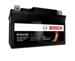 Bateria Moto Bosch Horne0RR / KTM Duke 640/690 / YZF-R1 / YZF-R6 12V 8.6AH (BTZ8.6-BS) (YTZ10-S)