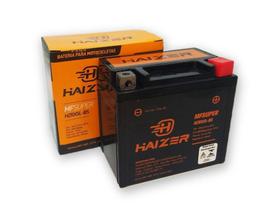 Bateria Moto Fan 125 / Titan 125-150 / Bros 125-150 / Biz 100-125 / CRF 230 / TTR 230 Haizer 12v 5ah