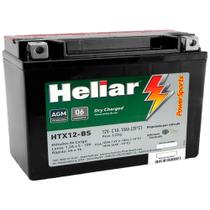 Bateria Moto Heliar HTX12BS PowerSports Selada 10Ah 12 Volts