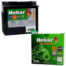 Bateria Moto Honda Biz 125 Heliar HTZ5L PowerSports Selada 4Ah 12 Volts