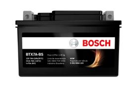 Bateria Moto Honda Xlr 125 Bosch 12v 6ah Btx6a-bs