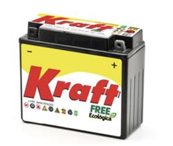 Bateria moto KRAFT 7ah KTX7L Twister 250/ Cb 300 / Fazer 250