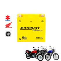 Bateria Moto Motobatt 5ah Honda 125/150 Biz/fan/cg/bros