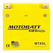 Bateria Moto Motobatt 5ah Titan Fan Biz Bros Fazer Xre Crf Pcx 125 150 160